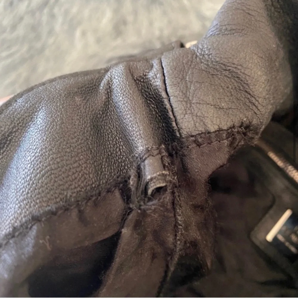 Vintage Fendi Mama Baguette Leather Shoulder Bag - Picture 8 of 15